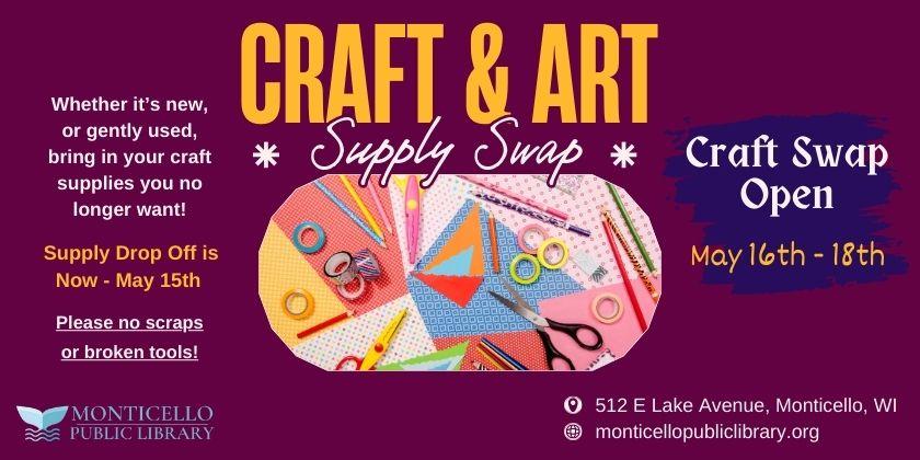 Craft Supply Swap & Shop